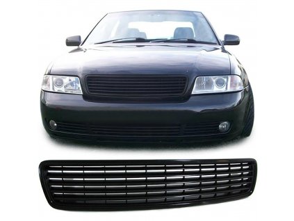 Audi A4 predná čierna maska bez znaku rv. 94-00