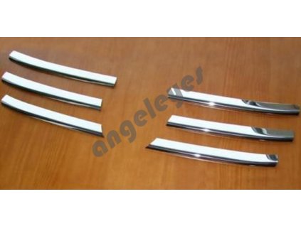 Chrómové lišty do masky pre VW T5 Multivan