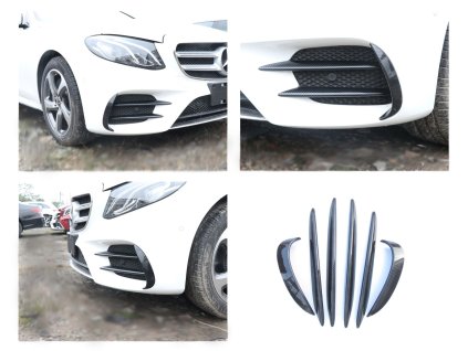 Predný spojler pre Mercedes W213, C238 a A238 s AMG-Line predfacelift carbon
