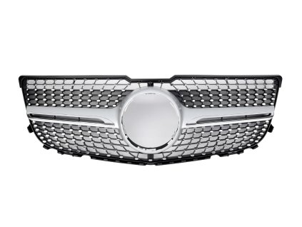 Maska ​​chladiča hodí sa pre Mercedes X204 GLK FACELIFT DIAMANT OPTIK