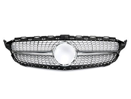 Maska ​​chladiča hodí sa pre Mercedes W205 FACELIFT DIAMANT