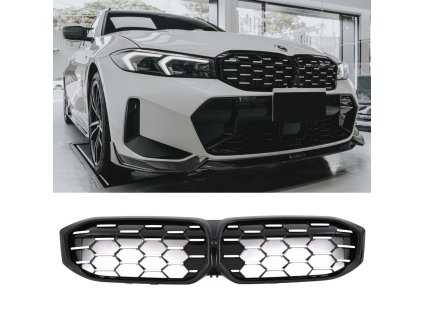 Maska ​​chladiča BMW 3ER G20 G21 LCI od rv. 07/2022 chróm čierna Diamant