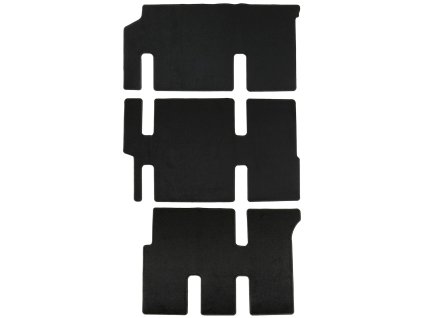 Sada kobercov pre VW T6 + T6.1 Caravelle