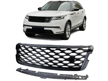 Predná maska čierna lesklá Range Rover Velar L560 2017-2023
