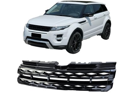 Športová maska ​​ čierna lesklá Range Rover Evoque L538 2011-2015