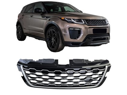 Predná maska Performance čierno-chrómová  pre  Range Rover Evoque L551 od roku 2019