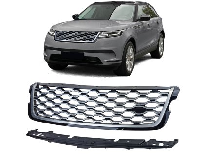 Športová maska ​​ čierno strieborná pre Range Rover Velar L560 2017-2023