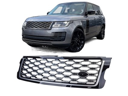 Športová maska ​​ čierno strieborná pre Range Rover Vogue L405 2018-2022