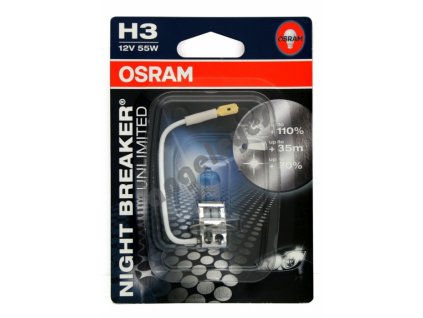 Osram Night Breaker Unlimited H3 12V/55W