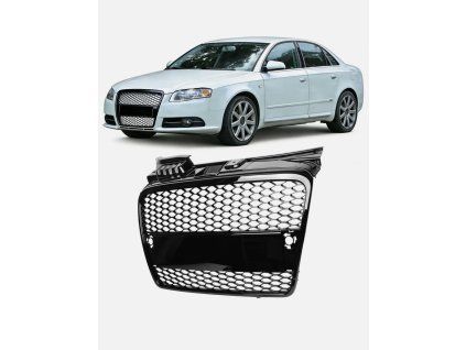 Audi A4 B7 čierna maska RS4