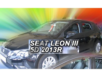 Deflektory na okná pre Seat Leon 3 5F rv. 2012-2020, 4ks