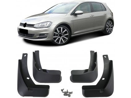 VW Golf 7 zásterky, lapače nečistôt