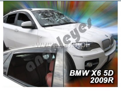 Deflektory na okná pre BMW X6, 4ks