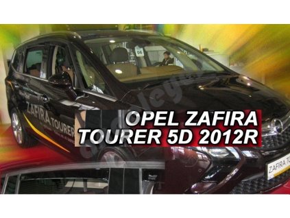 Deflektory na okná pre Opel Zafira C Tourer rv. 2012 -, 4ks