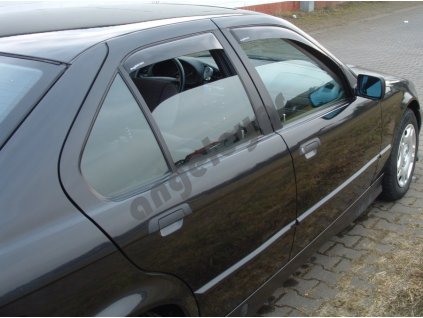 Deflektory na okná pre BMW E36 sedan, 4ks