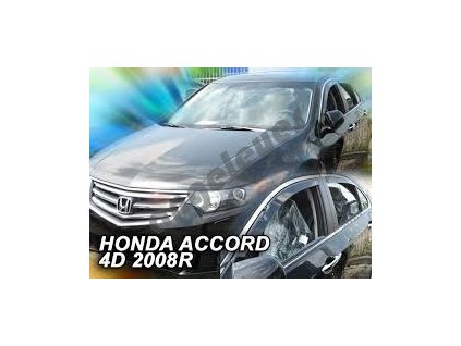 Deflektory na okná pre Honda Accord 8 rv. 08-, 2ks