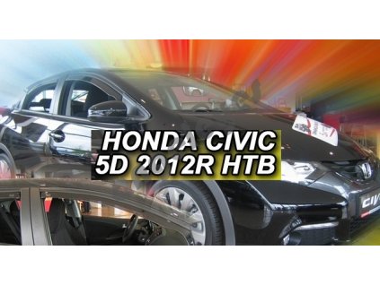 Deflektory na okná pre Honda Civic, 2ks