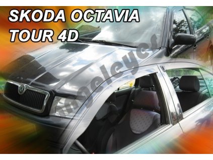Deflektory na okná pre Škoda Octavia 1 sedan, 4ks