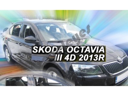 Deflektory na okná pre Škoda Octavia 3 hatchback