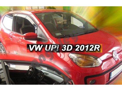 Deflektory na okná pre VW UP 3dv., rv. od 2012, 2ks