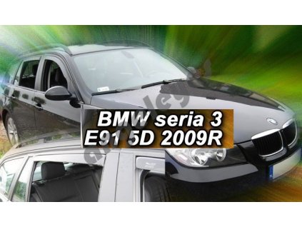 Deflektory na okná pre BMW E90/E91 rv. od 2005, 2ks