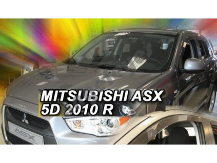 Deflektory na okná pre Mitsubishi ASX, 2ks