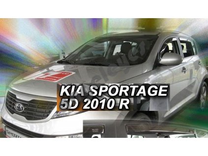 Deflektory na okná pre Kia Sportage (4ks) 2010-2015
