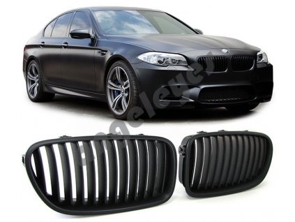 BMW 5 F10/F11 predná čierna matná maska v štýle M5 sport