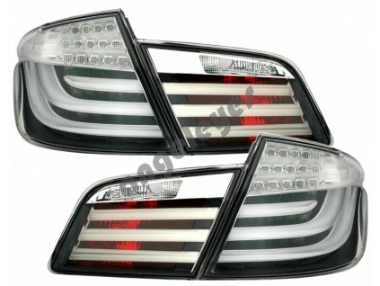BMW 5 F10 zadné biele svetlá s LED smerovkou