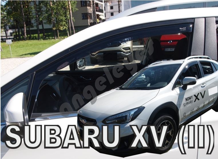 Deflektory na okná pre Subaru XV, od rv. 2018, 2ks