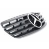 Predná maska pre Mercedes W211 čierna s chrómovým znakom