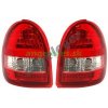 Opel Corsa B zadné LED svetlá červeno-biele