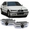 Predné projektorové hmlovky chrómové BMW E36