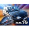 Deflektory na okná pre Opel Corsa B, 2ks