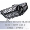 Mercedes C W204 predná maska AMG, čierna matná
