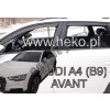 Deflektory na okná Audi A4 B9 Avant, Allroad (4ks)