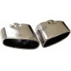 Koncovky výfuku pre BMW X5 E70, 135 mm x 140 mm x 75 mm