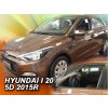 Deflektory na okná pre Hyundai i20, 2ks