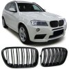 BMW X3 F25 rv.2010-2014 športová čierna lesklá maska s...