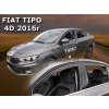 Deflektory na okná pre Fiat Tipo sedan, 4ks, rv. 2016-