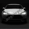 Predné svetlá Osram Xenon LED čierne, Ford Focus 3