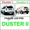 Originál zadné lapače pre Dacia Duster 2, od rv. 2018-