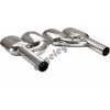 Koncovka výfuku pre Mercedes E W211 ; 380 mm x 255 mm x 70 mm