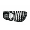 Maska pre Mercedes W470 X Trieda, čierno-chrómová