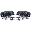 Predné svetlá pre VW T5 čierne s led svietením
