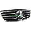 Mercedes E W210 predná čierna maska so znakom, rv. 99-02
