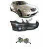 Mercedes W211 predný nárazník E63 AMG výzor s hmlovkami
