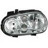 Predné ľavé svetlo s hmlovkou pre VW Golf 4 H7/H1/H3