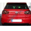 VW Golf 6 zadné čierne LED svetlá