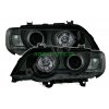 BMW X5 Angel Eyes s bielymi krúžkami + led